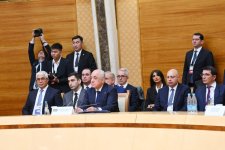 Али Асадов выступил на заседании Совета глав правительств СНГ в Минске (ФОТО)