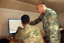 Завершились совместные командно-штабные учения азербайджанских и узбекских военнослужащих (ФОТО)