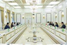 Сахиба Гафарова встретилась с председателем Организации по правам человека и равенству Турции (ФОТО)