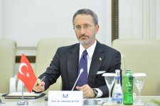 Сахиба Гафарова встретилась с председателем Организации по правам человека и равенству Турции (ФОТО)