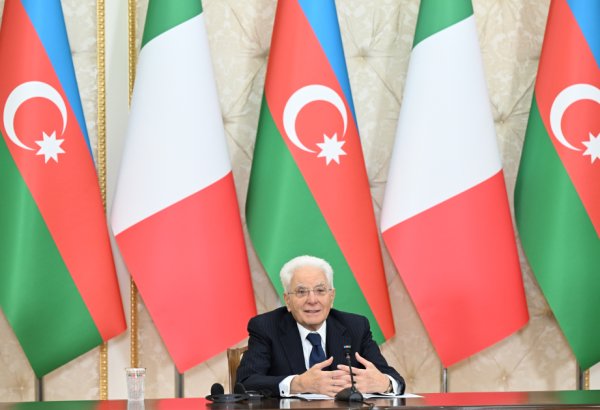 Италия очень гордится своей дружбой с Азербайджаном и намерена поднять ее на самый высокий уровень - Президент Маттарелла