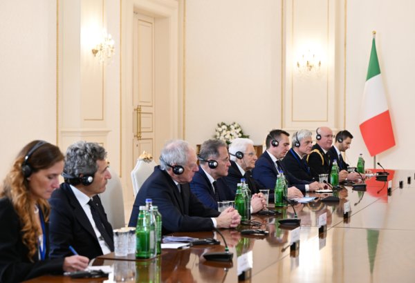 Мы очень ценим стратегическое партнерство с Азербайджаном - Серджо Маттарелла