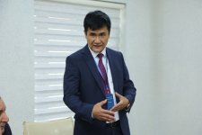 Председатель Союза журналистов Узбекистана посетил Совет печати Азербайджана (ФОТО)