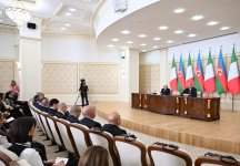 Президент Ильхам Алиев и Президент Серджо Маттарелла выступили с заявлениями для прессы (ФОТО/ВИДЕО)