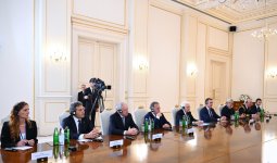 Состоялась встреча Президента Ильхама Алиева и Президента Серджо Маттареллы в расширенном составе (ФОТО)
