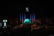 В Баку прошла церемония прощания с заслуженным артистом Азербайджана Джабиром Имановым - обновлено (ФОТО)
