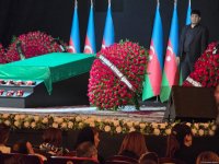 В Баку проходит церемония прощания с заслуженным артистом Азербайджана Джабиром Имановым (ФОТО)