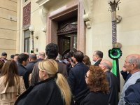 В Баку проходит церемония прощания с заслуженным артистом Азербайджана Джабиром Имановым (ФОТО)