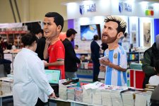 Месси и Роналду.... Состоялось открытие XI Бакинской международной книжной ярмарки (ФОТО)