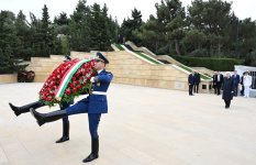 Президент Италии почтил в Баку память шехидов (ФОТО)