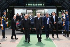 Завершился визит Президента Италии в Азербайджан (ФОТО)