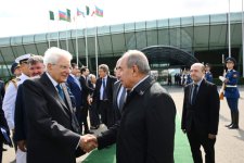 Завершился визит Президента Италии в Азербайджан (ФОТО)