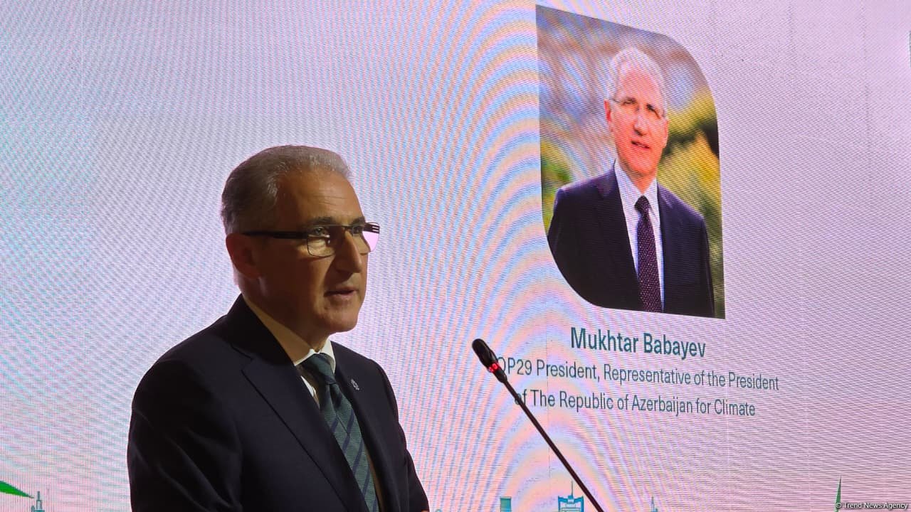 Президент COP29 обнародовал приоритеты климатической повестки Азербайджана