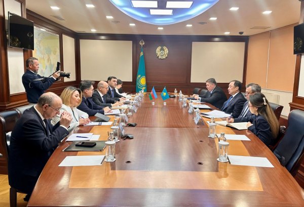 Министр энергетики Азербайджана провел встречи с казахстанскими коллегами и руководством IRENA (ФОТО)