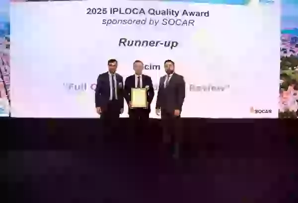 SOCAR MGO приняла участие в церемонии вручения награды IPLOCA Quality Award (ФОТО)
