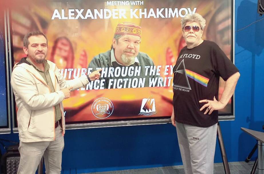Литература и космос объединились на одной площадке - юбилей Александра Хакимова (ФОТО)
