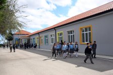 В Хазарском районе города Баку сдано в пользование новое школьное здание (ФОТО)