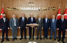 Делегация госкомитета Азербайджана провела встречи в Хатае и Кахраманмараше (ФОТО)