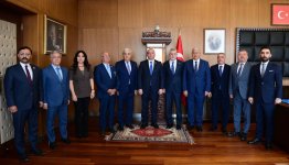 Делегация госкомитета Азербайджана провела встречи в Хатае и Кахраманмараше (ФОТО)