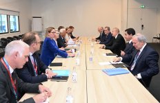 Президент Ильхам Алиев встретился в Копенгагене с президентом Европейского совета и президентом Европейской комиссии (ФOTO)