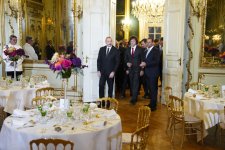 Президент Ильхам Алиев принял участие в приеме в Копенгагене (ФОТО)