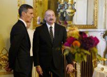 Президент Ильхам Алиев принял участие в приеме в Копенгагене (ФОТО)