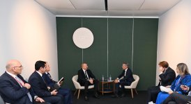 Президент Ильхам Алиев встретился в Копенгагене с премьер-министром Нидерландов (ФОТО)