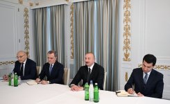 Президент Азербайджана Ильхам Алиев встретился в Копенгагене с Президентом Молдовы(ФOTO)