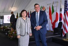 Сахиба Гафарова провела ряд встреч в ЮАР в рамках саммита G20 (ФОТО)