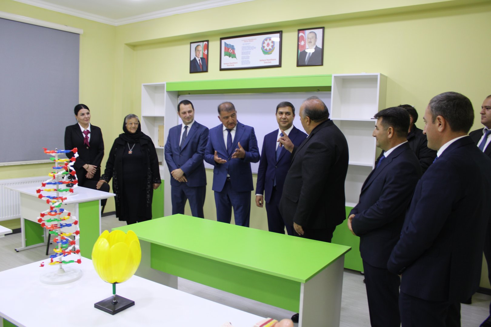 В Самухе сдано в пользование новое здание школы, построенное Фондом Гейдара Алиева (ФОТО)
