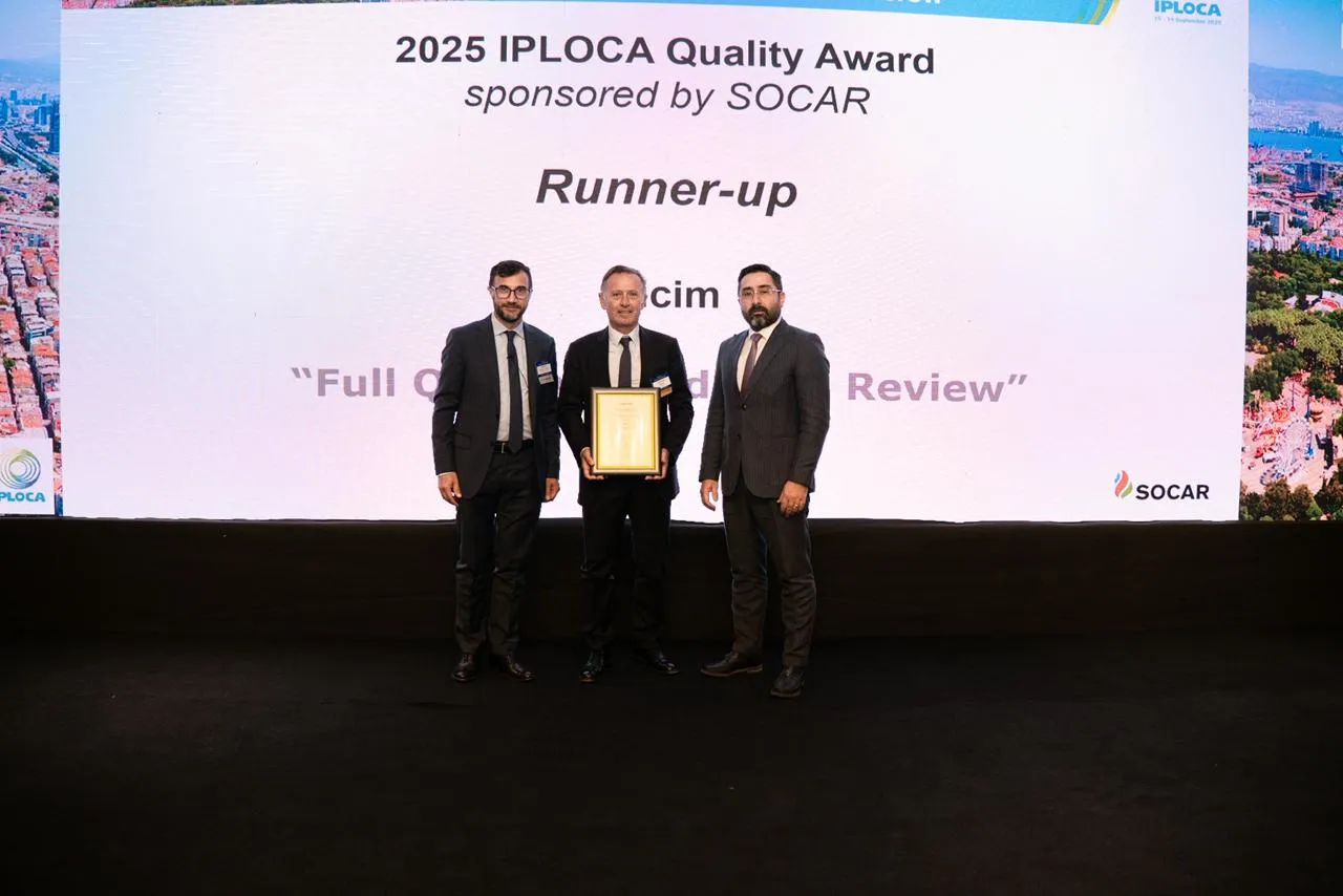 SOCAR MGO приняла участие в церемонии вручения награды IPLOCA Quality Award (ФОТО)