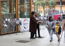 Впервые в Европе по линии НПО проводится серия выставок, посвященных минной проблеме Азербайджана