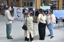 Впервые в Европе по линии НПО проводится серия выставок, посвященных минной проблеме Азербайджана