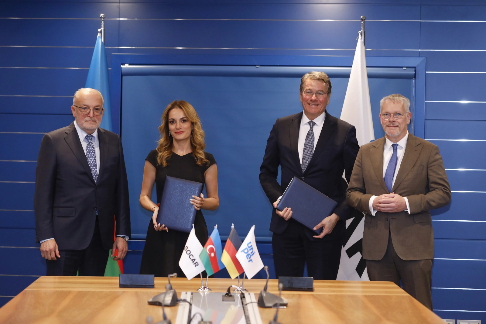 SOCAR и немецкая компания Uniper подписали Программу сотрудничества (ФОТО)