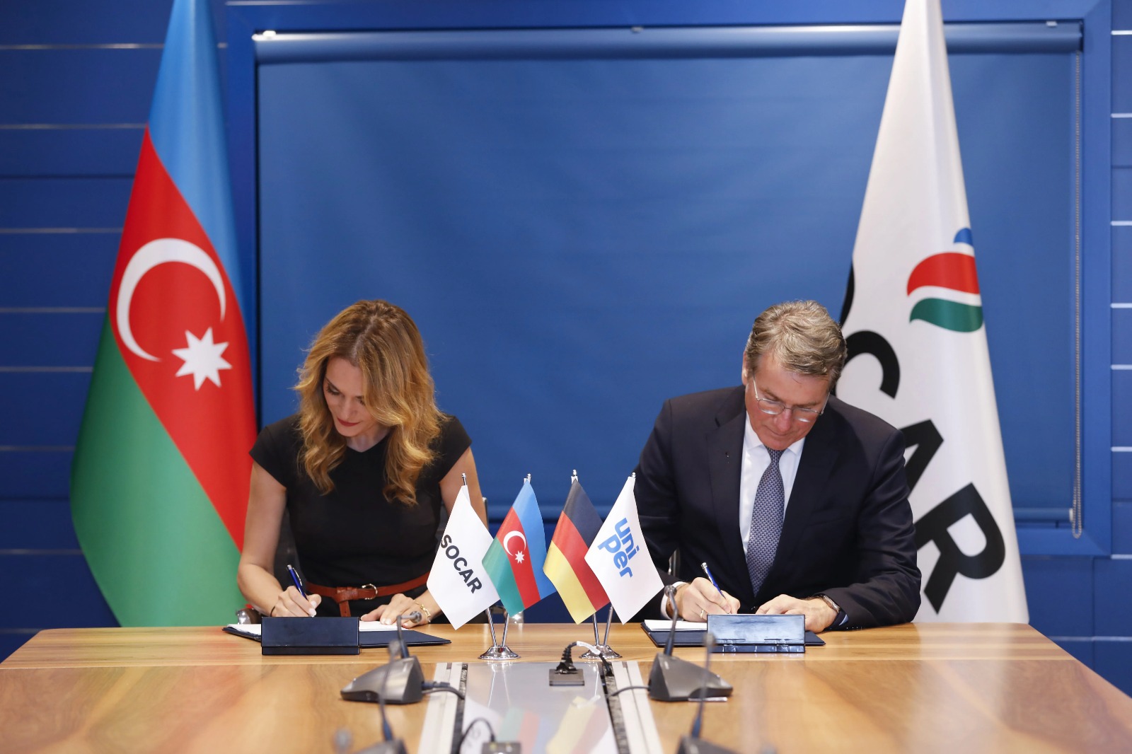 SOCAR и немецкая компания Uniper подписали Программу сотрудничества (ФОТО)
