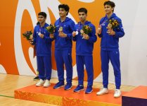 Азербайджанские гимнасты завоевали шесть медалей на Играх стран СНГ в Шеки (ФОТО)