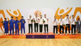 Азербайджанские гимнасты завоевали шесть медалей на Играх стран СНГ в Шеки (ФОТО)