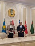Азербайджанские звезды кино на красной дорожке кинофестиваля Korkut Ata в Казахстане (ФОТО)
