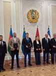 Азербайджанские звезды кино на красной дорожке кинофестиваля Korkut Ata в Казахстане (ФОТО)