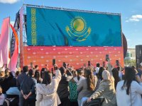Азербайджанские звезды кино на красной дорожке кинофестиваля Korkut Ata в Казахстане (ФОТО)