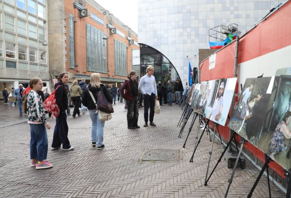 В Гааге организована фотовыставка, посвященная жертвам мин в Азербайджане (ФОТО)