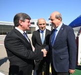 Президент Турецкой Республики Северного Кипра прибыл с визитом в Азербайджан (ФОТО)