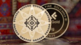 Представлена коллекция золотых и серебряных монет «Лачин» (ФОТО)