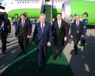 Президент Узбекистана Шавкат Мирзиёев находится с визитом в Азербайджане (ФОТО)
