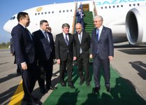 Президент Касым-Жомарт Токаев прибыл с визитом в Азербайджан (ФОТО)