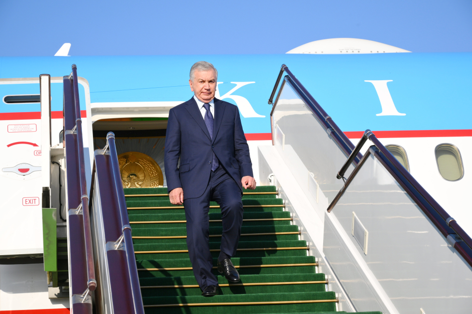 Президент Узбекистана Шавкат Мирзиёев находится с визитом в Азербайджане (ФОТО)
