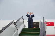 Завершился визит Президента Турции в Азербайджан (ФОТО)