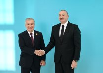 Президент Ильхам Алиев встретил в Габале глав государств и правительств, участвующих в 12-м Саммите Совета глав государств Организации тюркских государств (ФОТО)