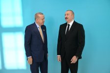 Президент Ильхам Алиев встретил в Габале глав государств и правительств, участвующих в 12-м Саммите Совета глав государств Организации тюркских государств (ФОТО)