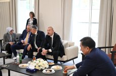 Президент Ильхам Алиев встретил в Габале глав государств и правительств, участвующих в 12-м Саммите Совета глав государств Организации тюркских государств (ФОТО)